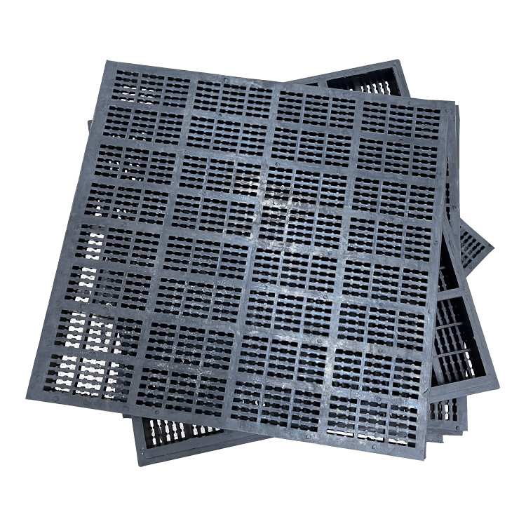 Rubber sieve plate