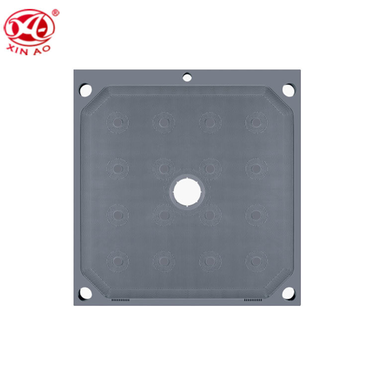 Filter press plate