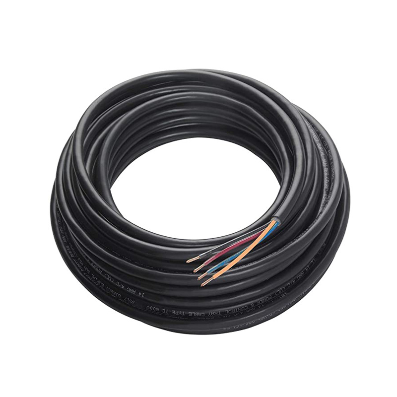 100 Ft 14-4 Awg Control Cable for Ductless Mini Split Air Conditioner Heat Pump Systems 14 Awg 4 Conductor Color Coded Stranded