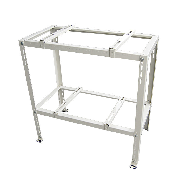 Zinc coated steel mini split spare part floor standing air conditioner bracket - HXE-C1 HXE-C2