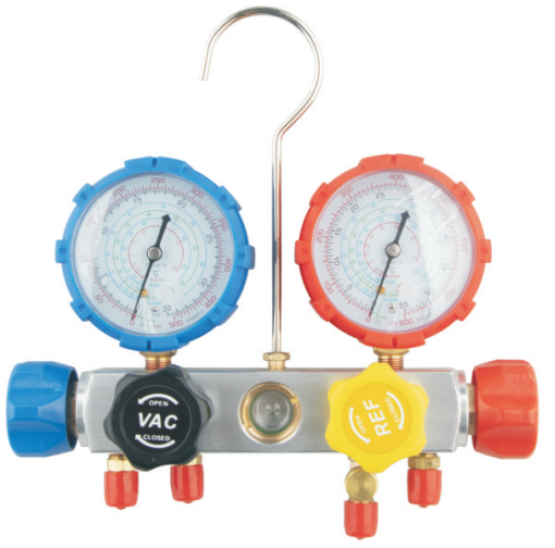 Manifold Gauge Set with Recycling Aluminum Valve - CT-2009