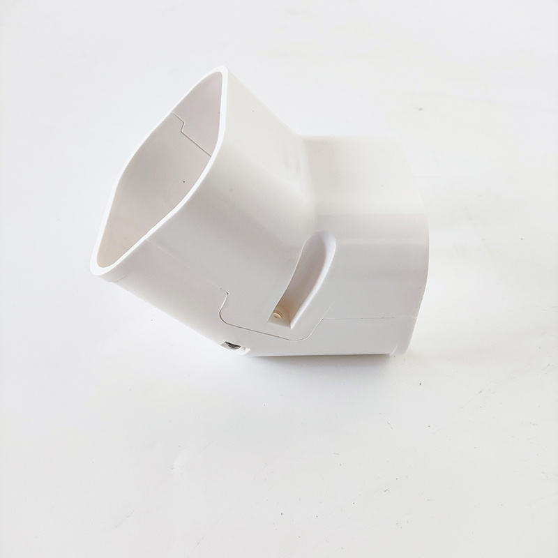 CZ45-80 CZ45-100 - PVC 45° elbow corner air conditioner pipe cover
