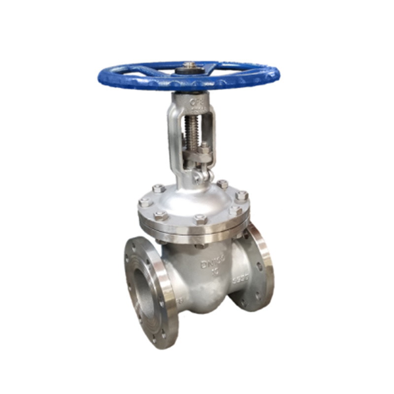 Flange gate valve