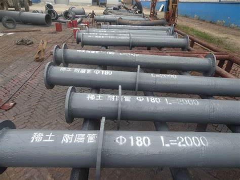 Rare earth alloy wear-resistant pipe