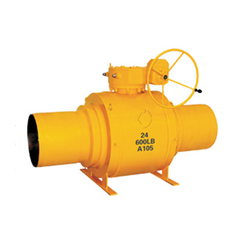 Full welded ball valve