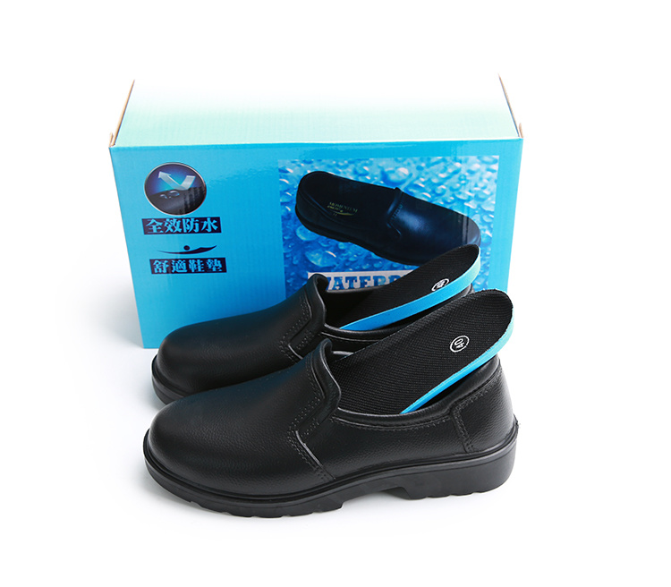 Non-slip leather shoes: safety and comfort combined
