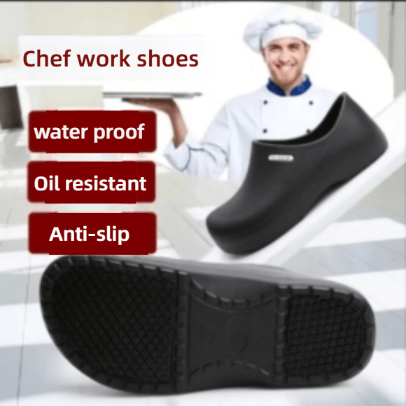Professional chef shoes that won’t tire you out from standing for long periods of time, non-slip and oil-resistant