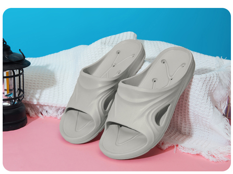 Say Goodbye to Slips! Anti-Slip, Water-Draining Bathroom Slippers Lead the Safety Trend