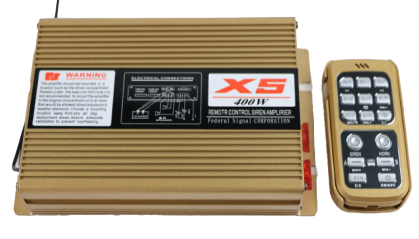 Amplifiers X5-400W Amplifiers X5-400W