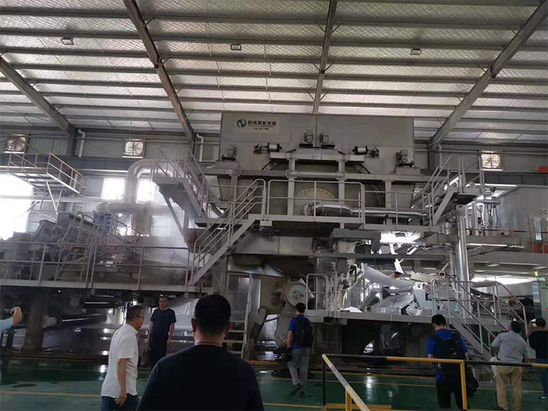 Household paper production line