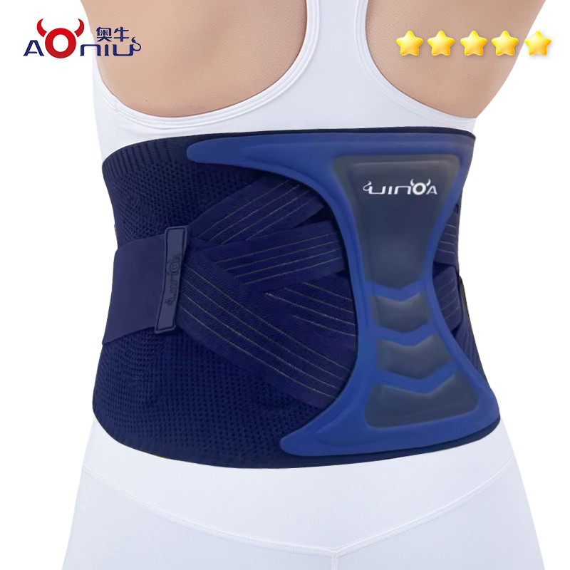 Navy blue lumbar support