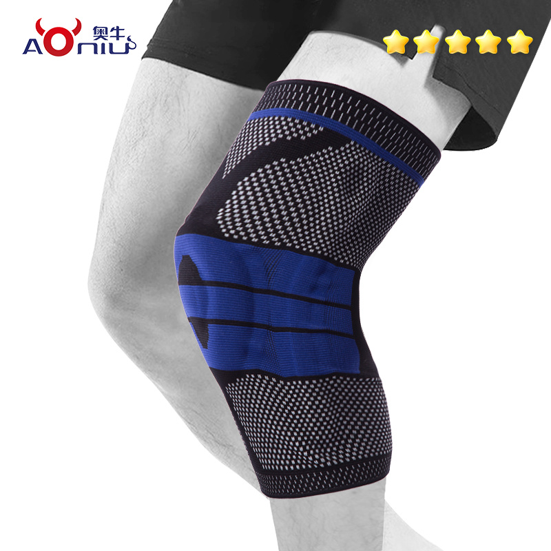 Sports Nylon Elastic Knitted Knee Pads
