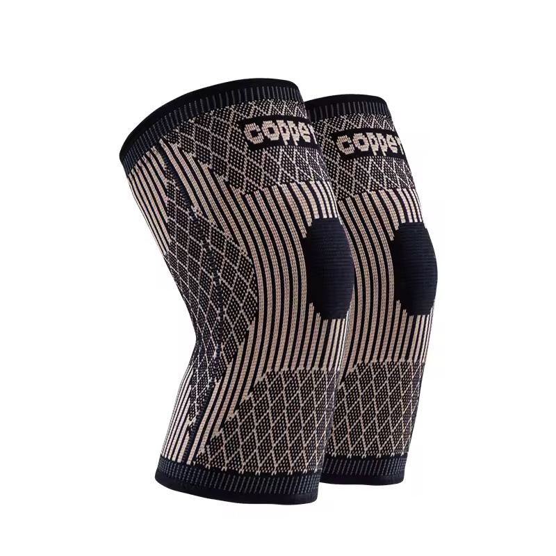 Copper ion knee pads