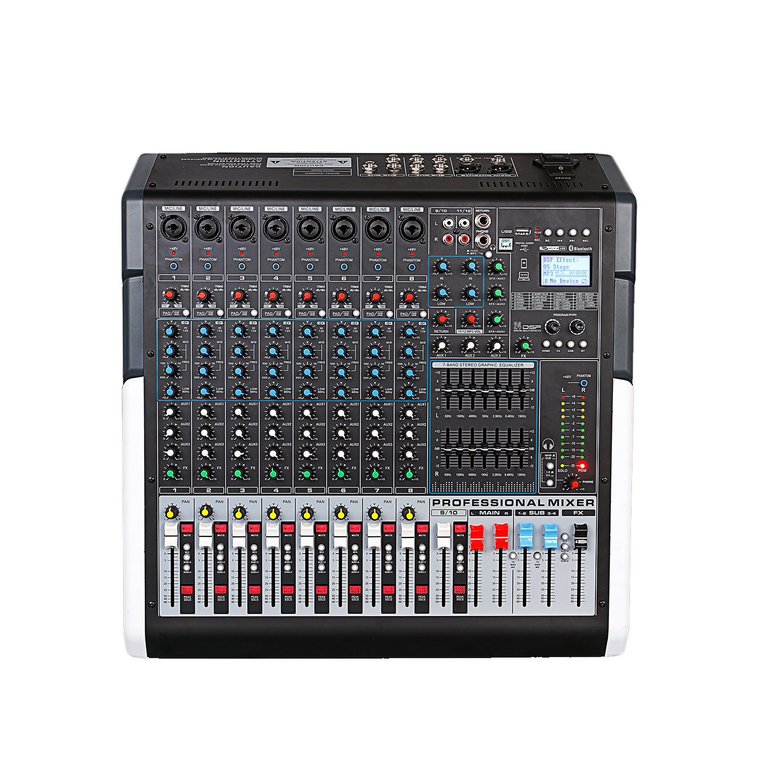 TRAIS TFS Series 12 Channels Professional Mixer