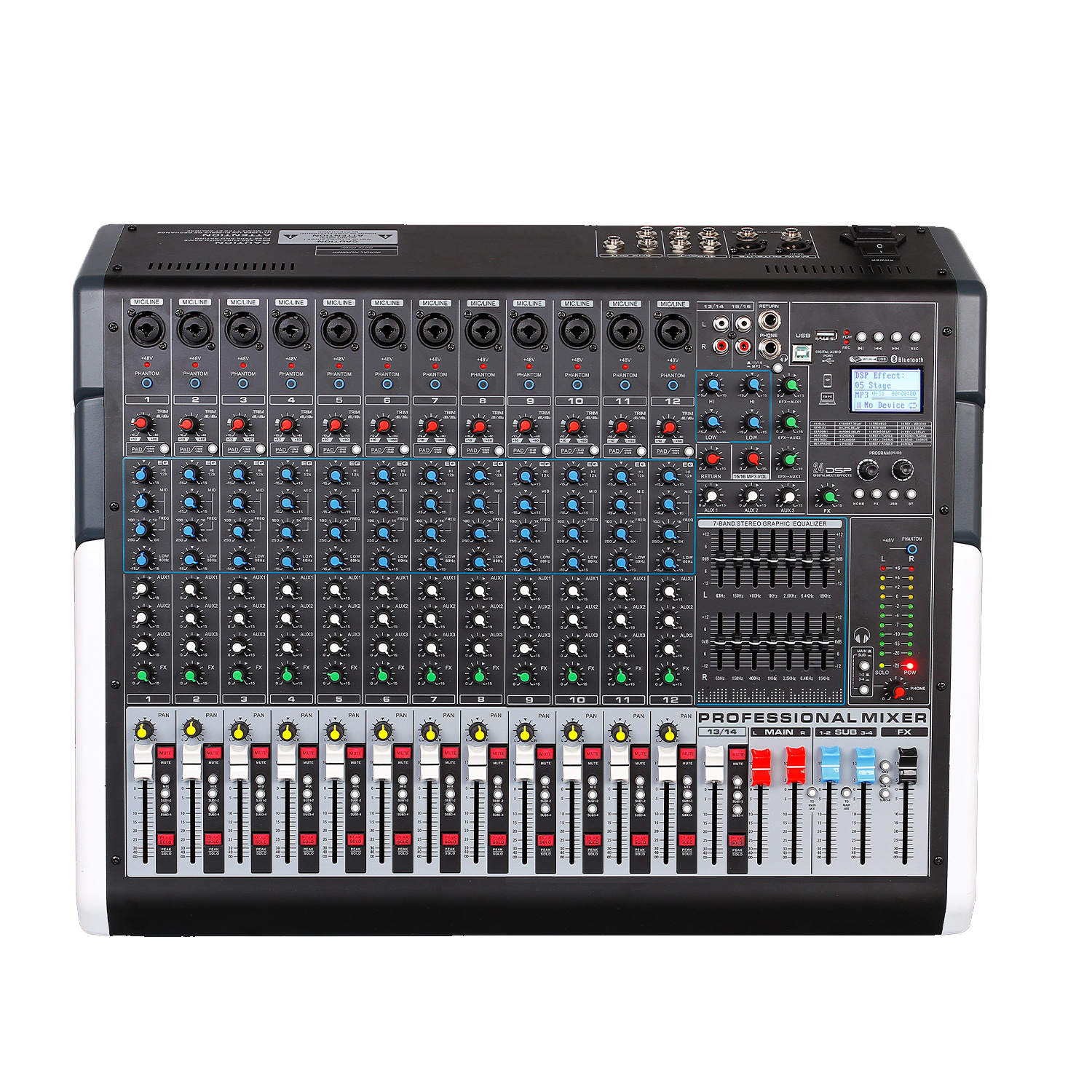 TRAIS TFS Series 16 Channels Professional Mixer