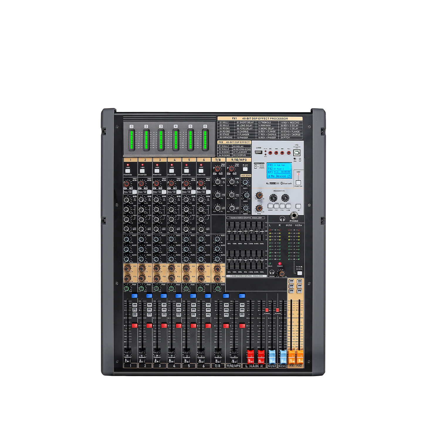 TRAIS TFB Series 10 Channels Professional Mixer