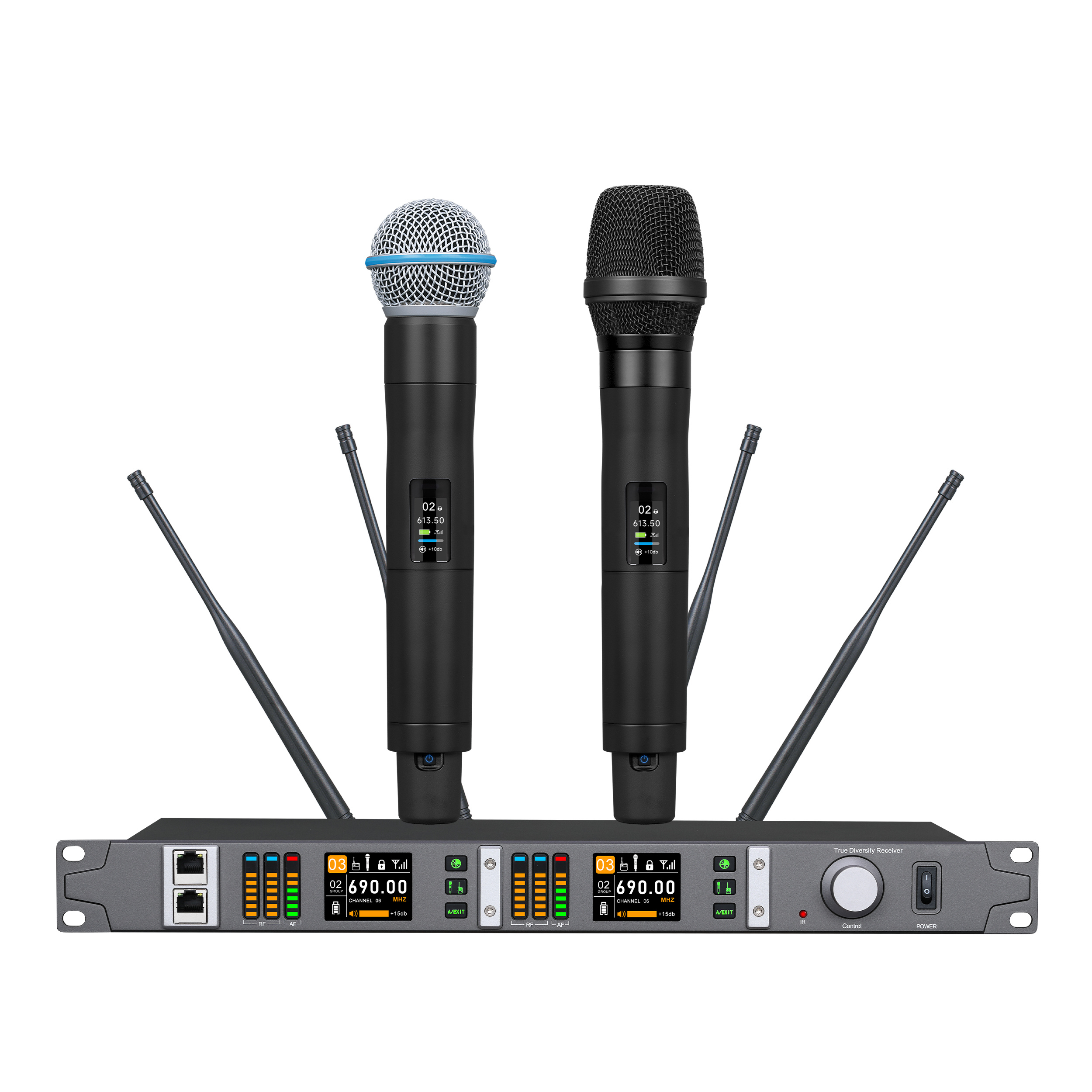TRAIS PRO2 Dual-channel True Diversity Wireless Performance Microphone