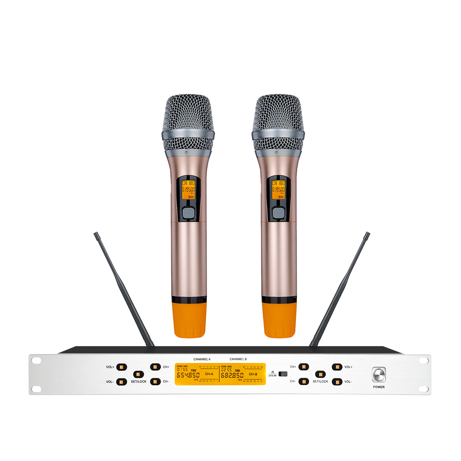 TRAIS KV208I Good Quality KTV Karaoke Wireless Handheld Microphone With Mute Function