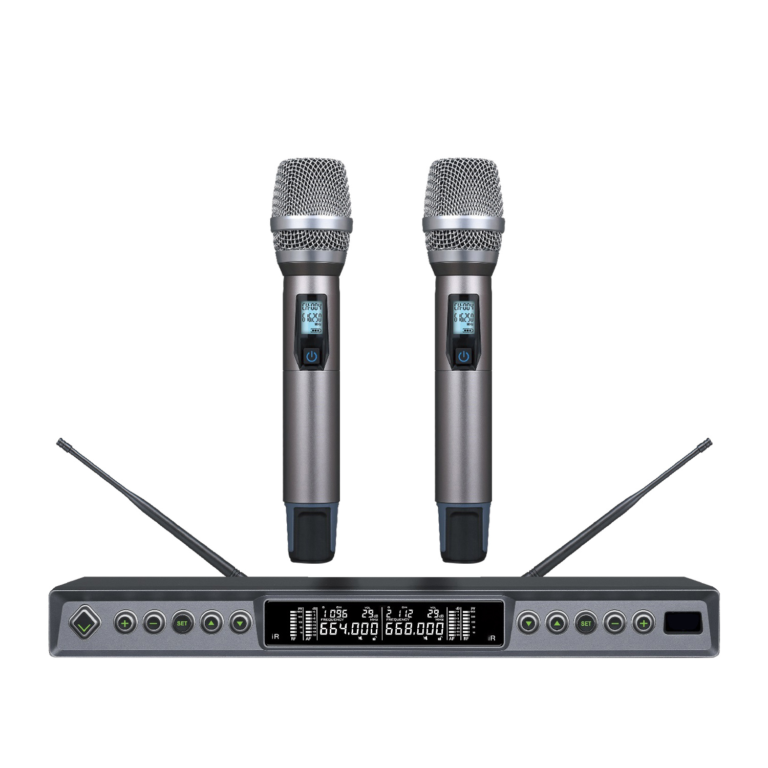 TRAIS KV209 Economic Model UHF Wireless Handheld Microphone for Karaoke Singing