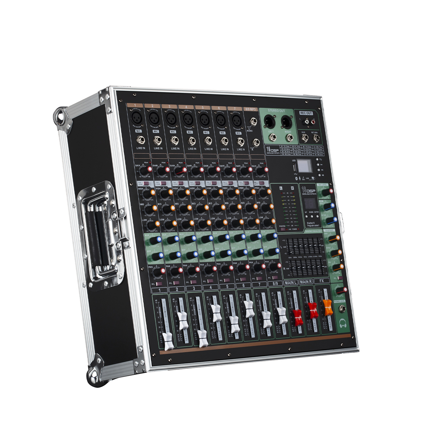 TRAIS MK-280 Professional Powered Mixer