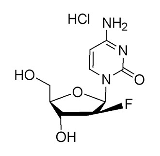 2’-Deoxy-2’-fluoro-beta-D-arabinocytidine hydrochloride