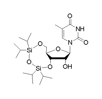 3’,5’-O-(1,1,3,3-Tetraisopropyl-1,3-disiloxane-diyl)-5-methyluridine