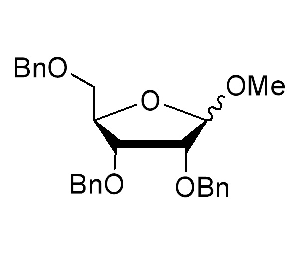 1-甲基-2,3,5-三-O-苄基-D-呋喃糖苷