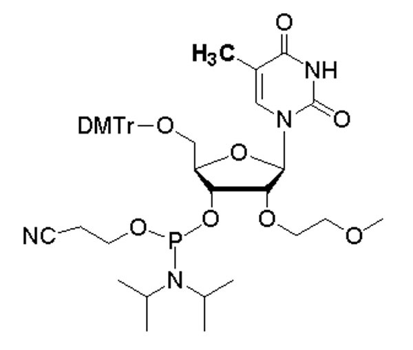 2’-O-MOE-5MeU-3’-phosphoramidite