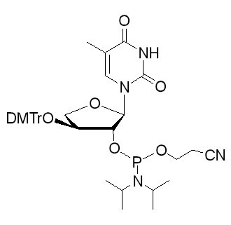 DMTr-TNA-5MeU-amidite