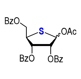 2,3,5-Tri-O-benzoyl-1-O-acetyl-4-thio-D-ribofuranose