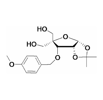 3-O-(4-Methoxybenzyl)-4-C-hydroxymethyl-1,2-O-isopropylidine-alpha-D-ribofuranose