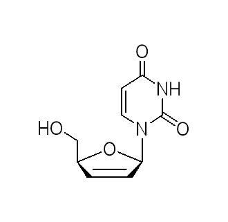 2',3'-Dideoxy-2',3'-didehydro-uridine