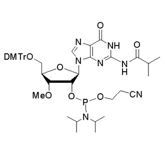 N2-iso-Butyryl-5’-O-DMTr-3’-O-methyl-guanosine 2’-CED-phosphoramidite