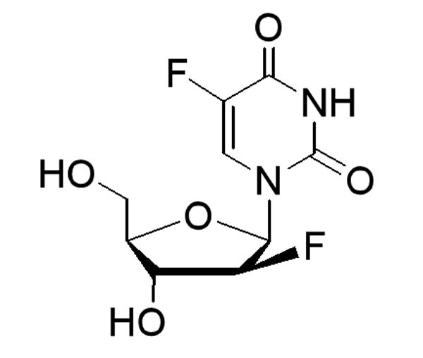 2’-Deoxy-2’-fluoro-5-fluoro-arabinouridine