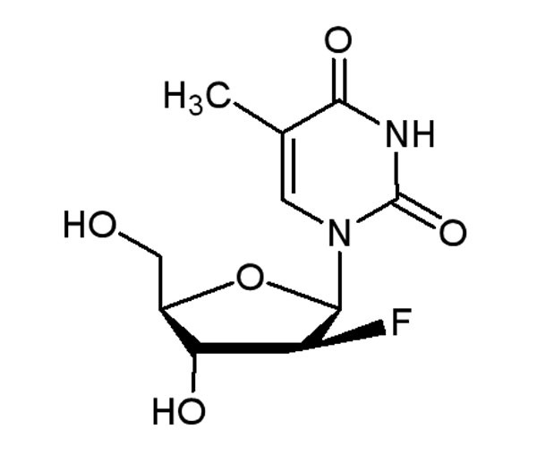 2’-Deoxy-2’-fluoro-5-methyl-beta-D-arabinouridine