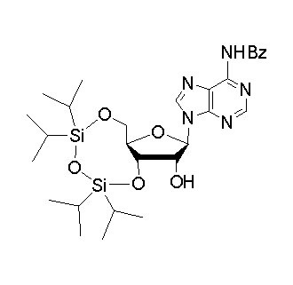 N6-Benzoyl-3',5'-O-(1,1,3,3-tetraisopropyl-1,3-disiloxanediyl)adenosine