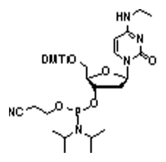 5’-O-DMTr-N4-ethyl-2’-deoxycytidine-3’-O-CED phosphoramidite