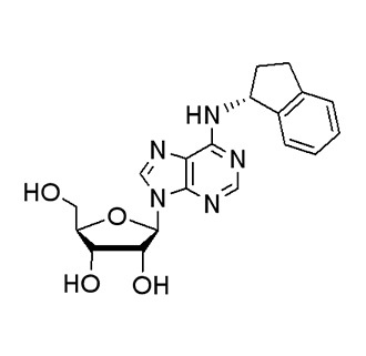 (R)-N-(2,3-dihydro-1H-indenyl)adenosine