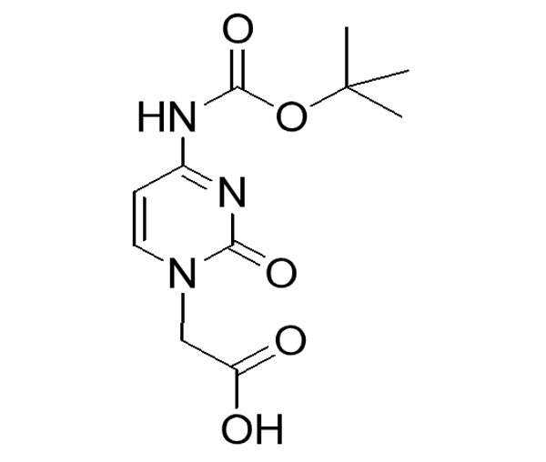 N4-Boc-cytosin-1-yl acetic acid