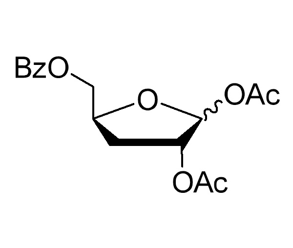 5-O-苯甲酰基-1,2-二-O-乙酰基-3-脱氧-D-呋喃核糖