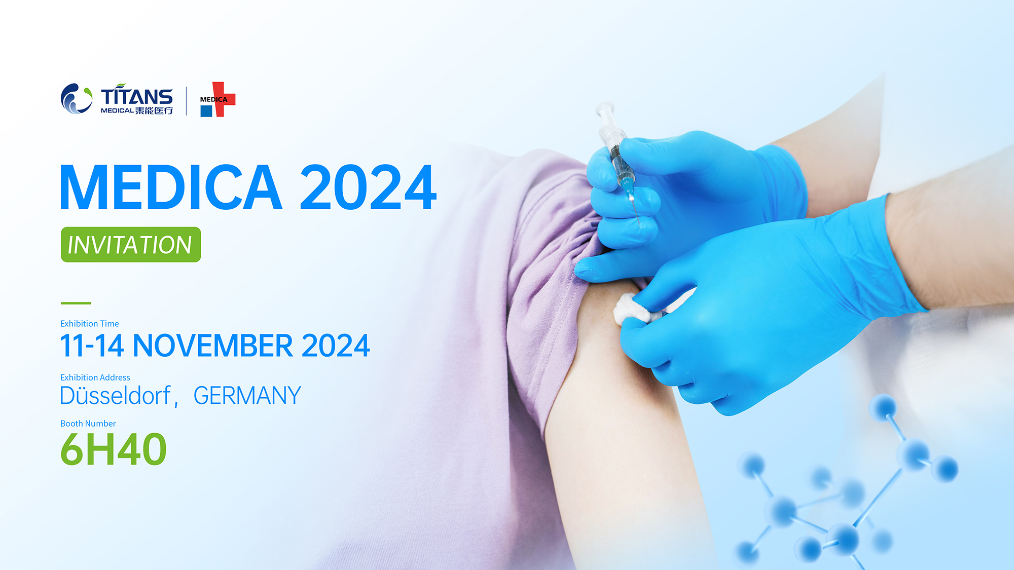 Germany MEDICA 2024 Exhibition Invitation