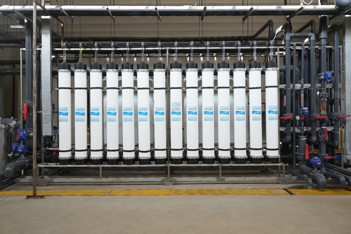 Ultrapure deionized water system