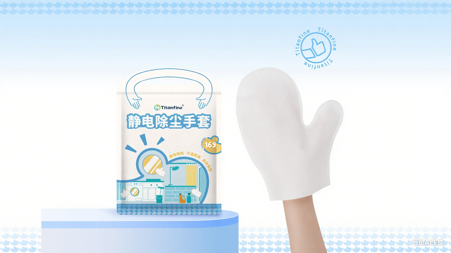 From beginner to expert, Titanfine anti-static dust removal gloves are suitable for all scenarios