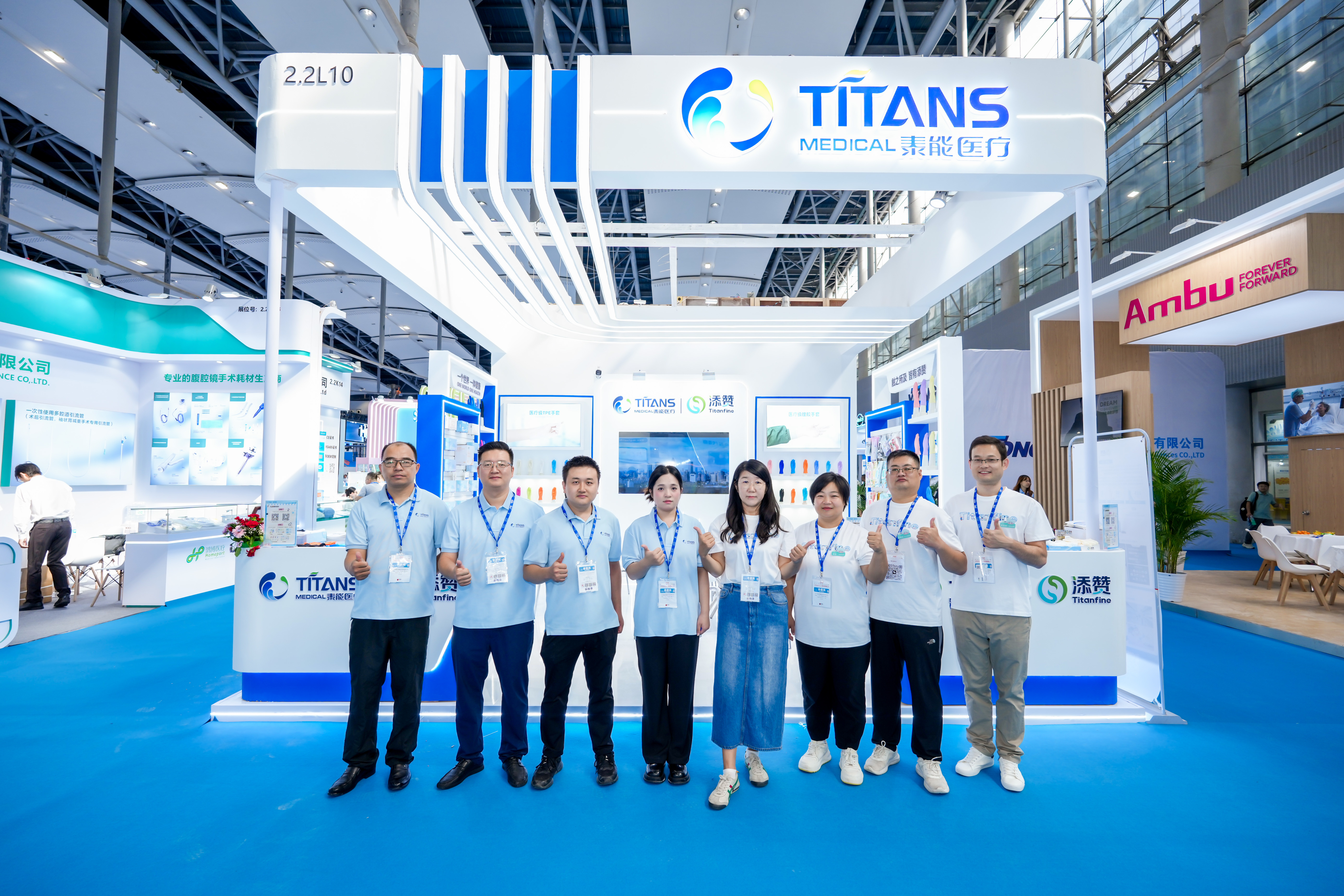 Day 1 at CMEF Expo | TITANS Medical &  Titanfine, Booth  Steals the Show Day 1 at CMEF Expo | TITANS Medical &  Titanfine, Booth  Steals the Show