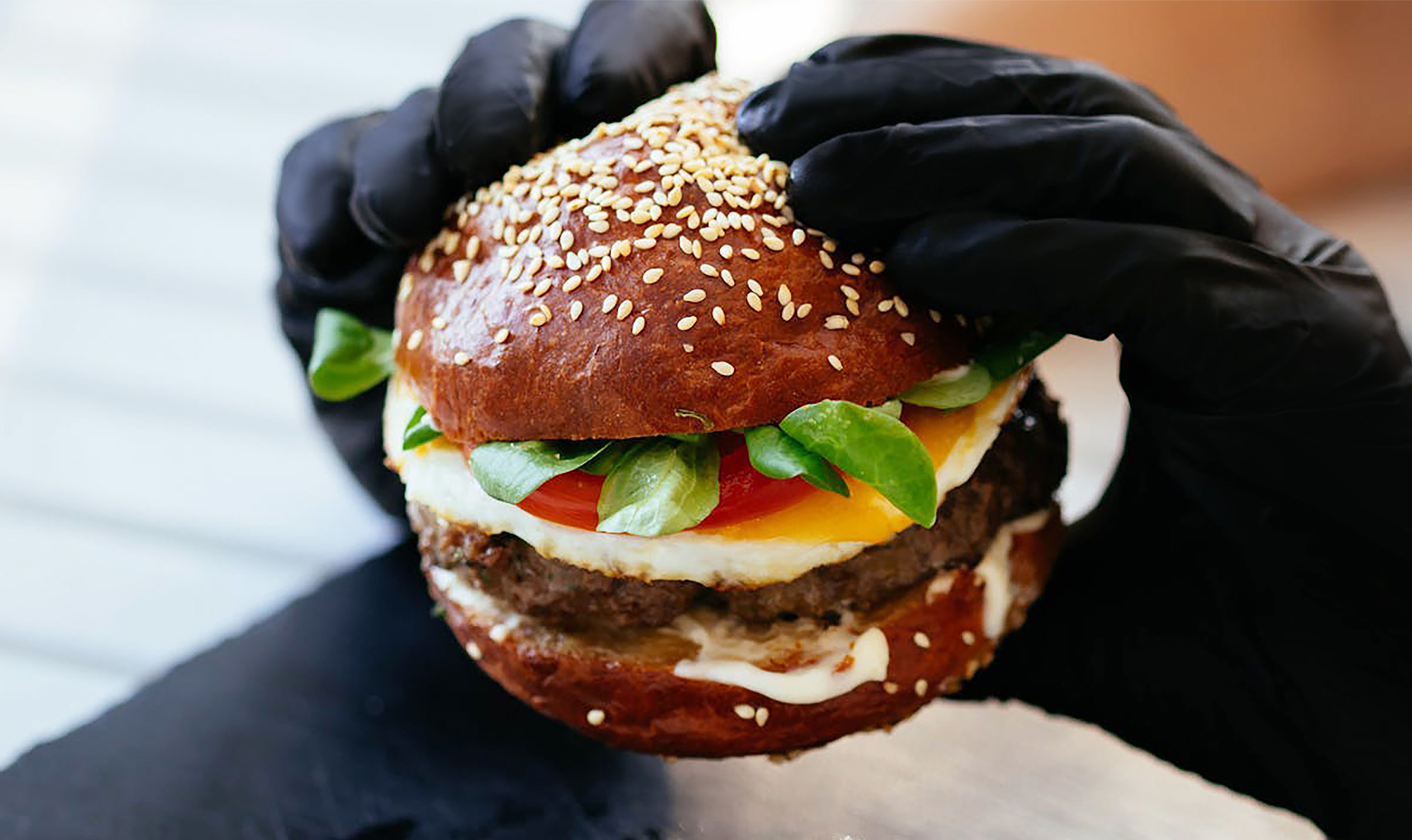 Full scene hand protection in food