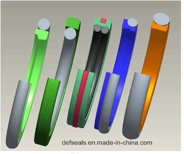 PTFE Hydraulic Seal Rod Seals Step Seals Gsj