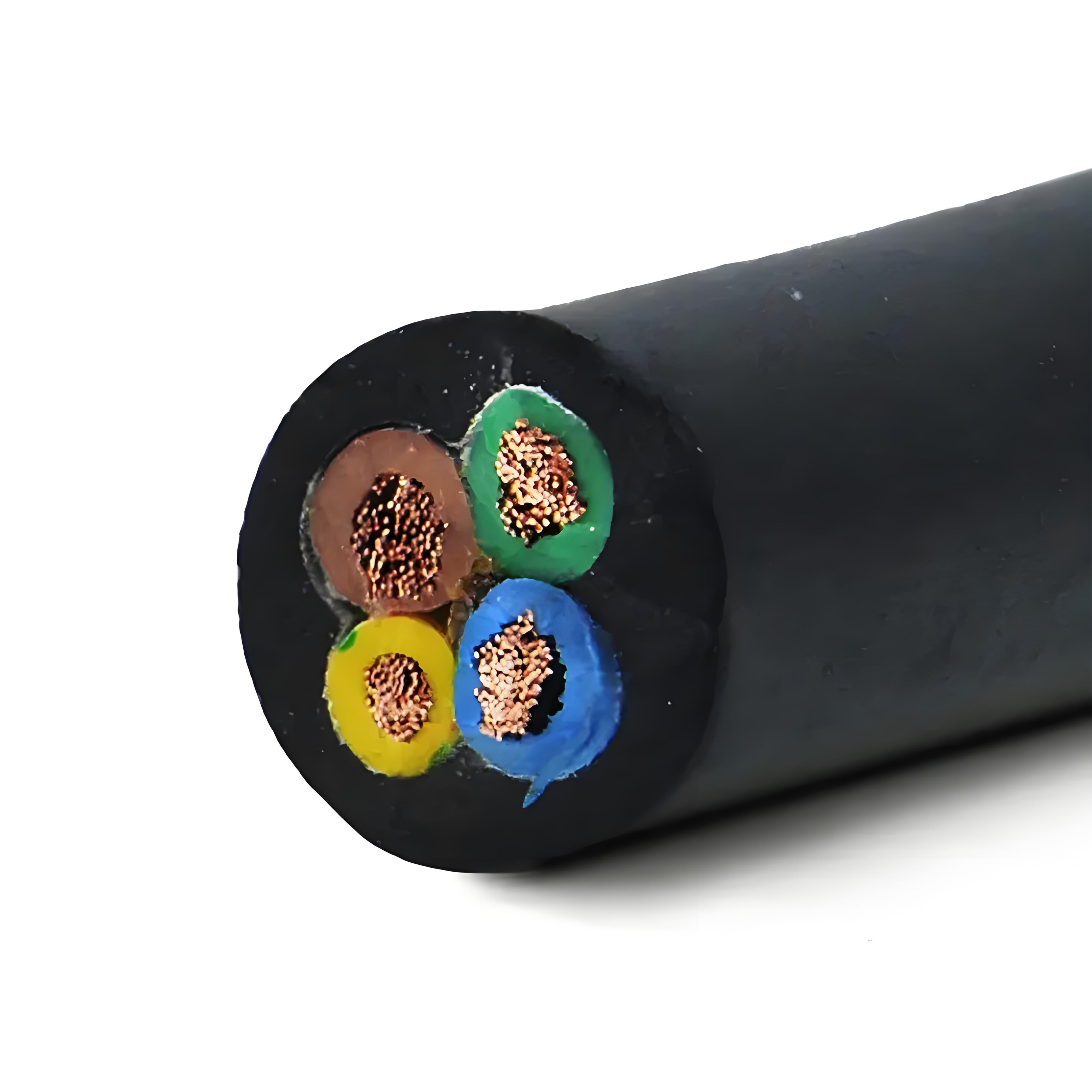 Rubber cable