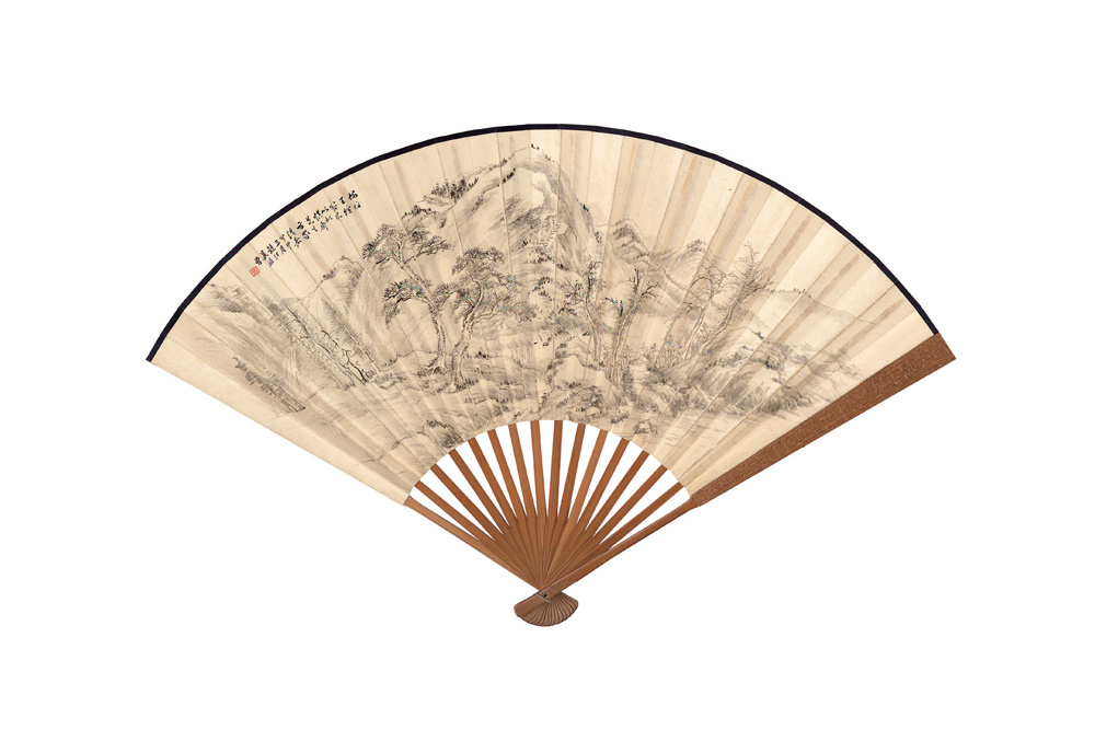 吳熙曾  1904～1972/馬衡1881～1955   紙本成扇