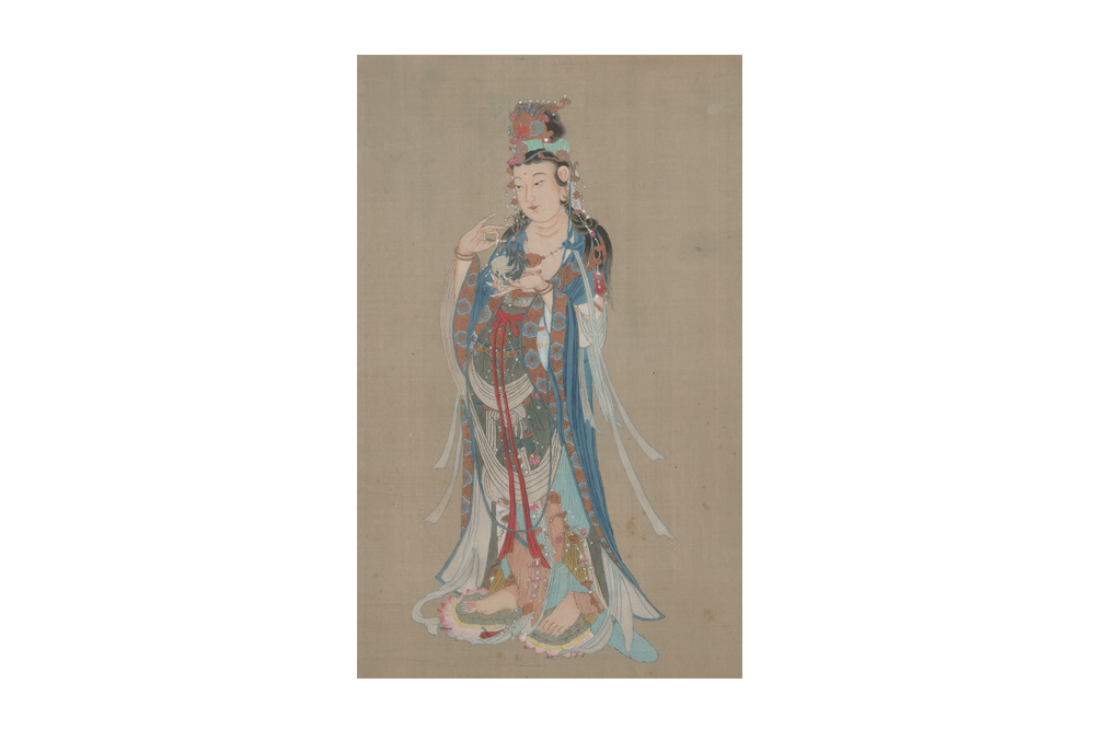 （清）佚名  觀音大士像