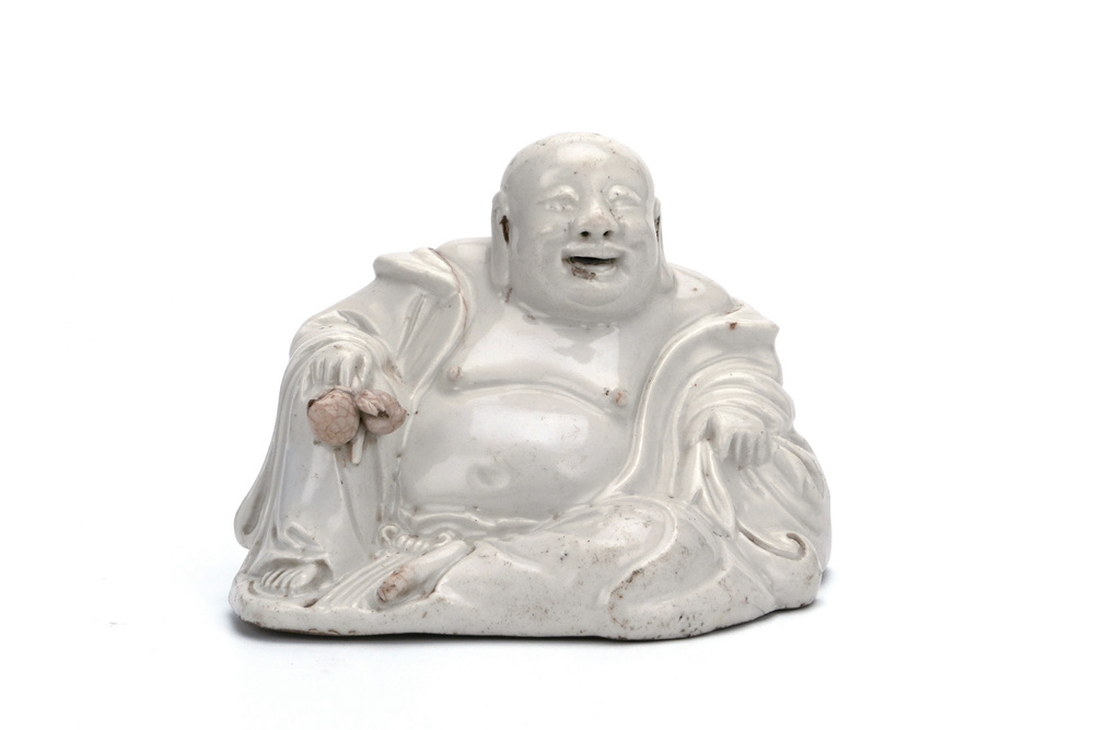 清  德化窯彌勒坐像